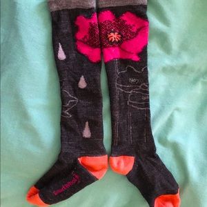 Smartwool flower knee socks M